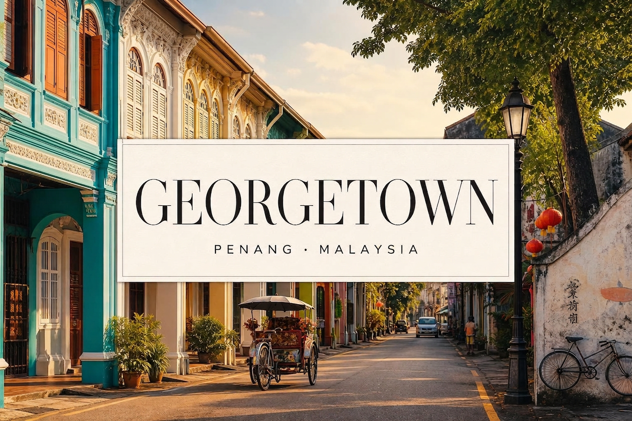 Malaysia - UNESCO World Heritage-listed Capital of Malaysia's Penang island
